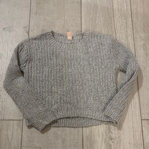 Harper Canyon Heather Gray Kids Sweater